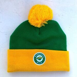 Minnesota Wild Reverse Retro Beanie Hat Brand New